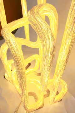 Limitless Light Sculpture by Ango, Unique Handcrafted Lighting Piece