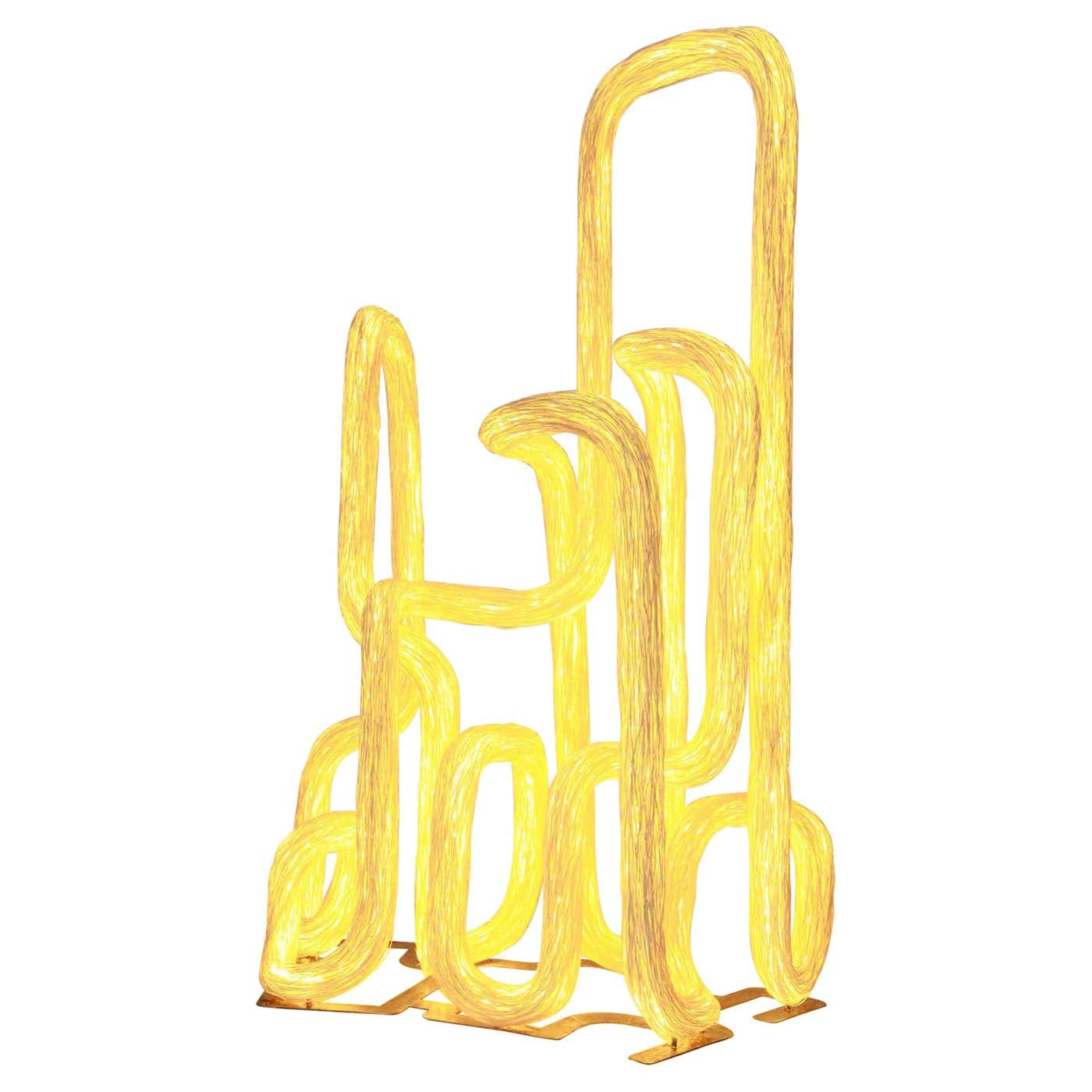 Limitless Light Sculpture by Ango, Unique Handcrafted Lighting Piece ...