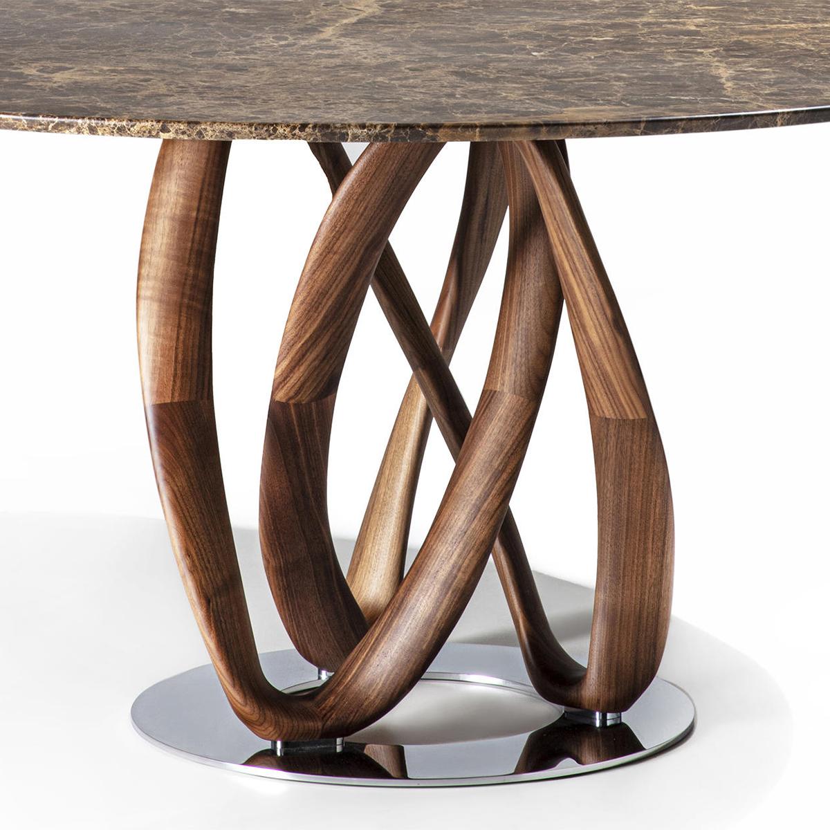 Mesa de comedor de mármol Limitless Italiano en venta