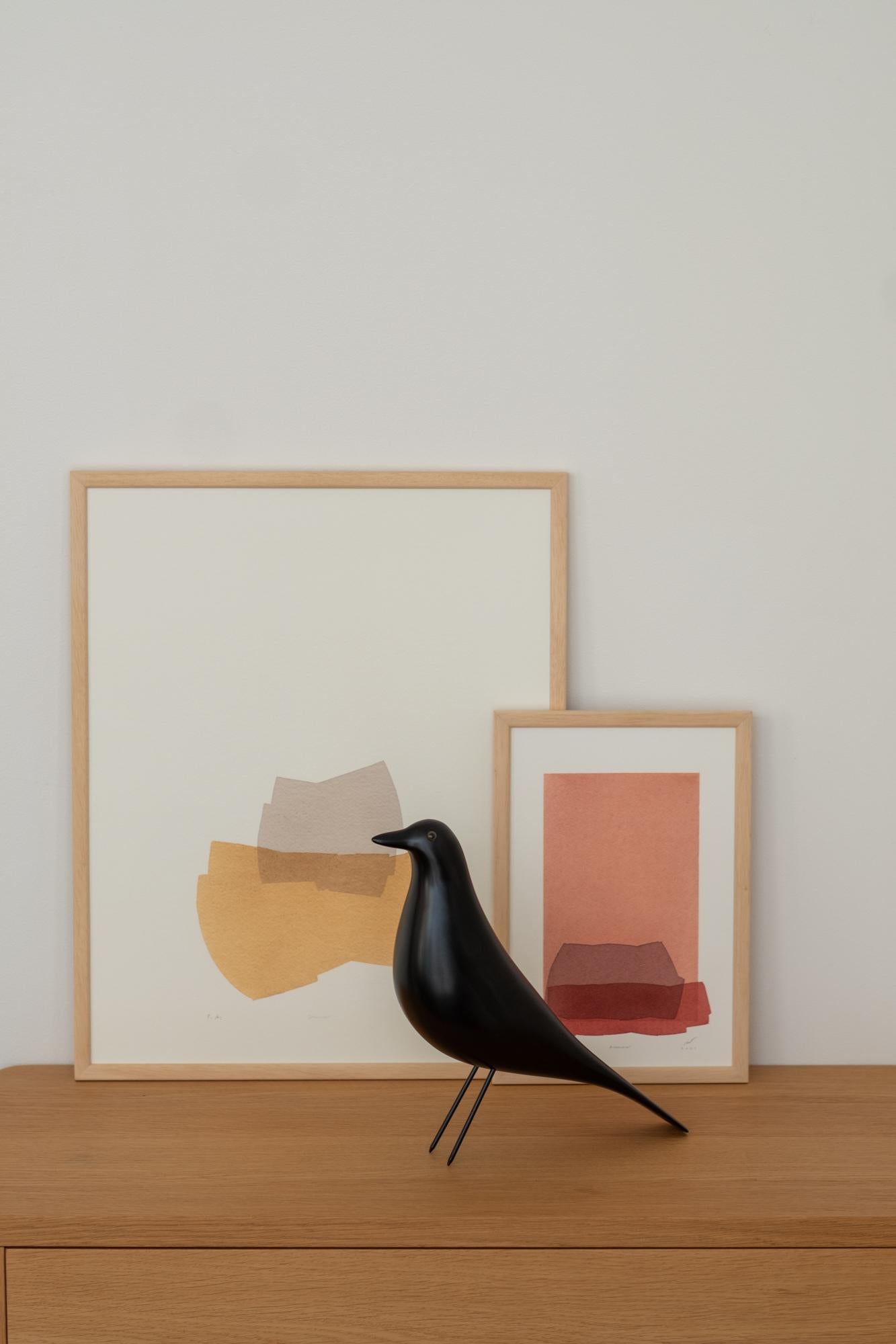 LIMMA - Minimalistischer moderner Aquarelldruck (21. Jahrhundert und zeitgenössisch) im Angebot