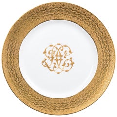 Limoge Service Plates Twelve