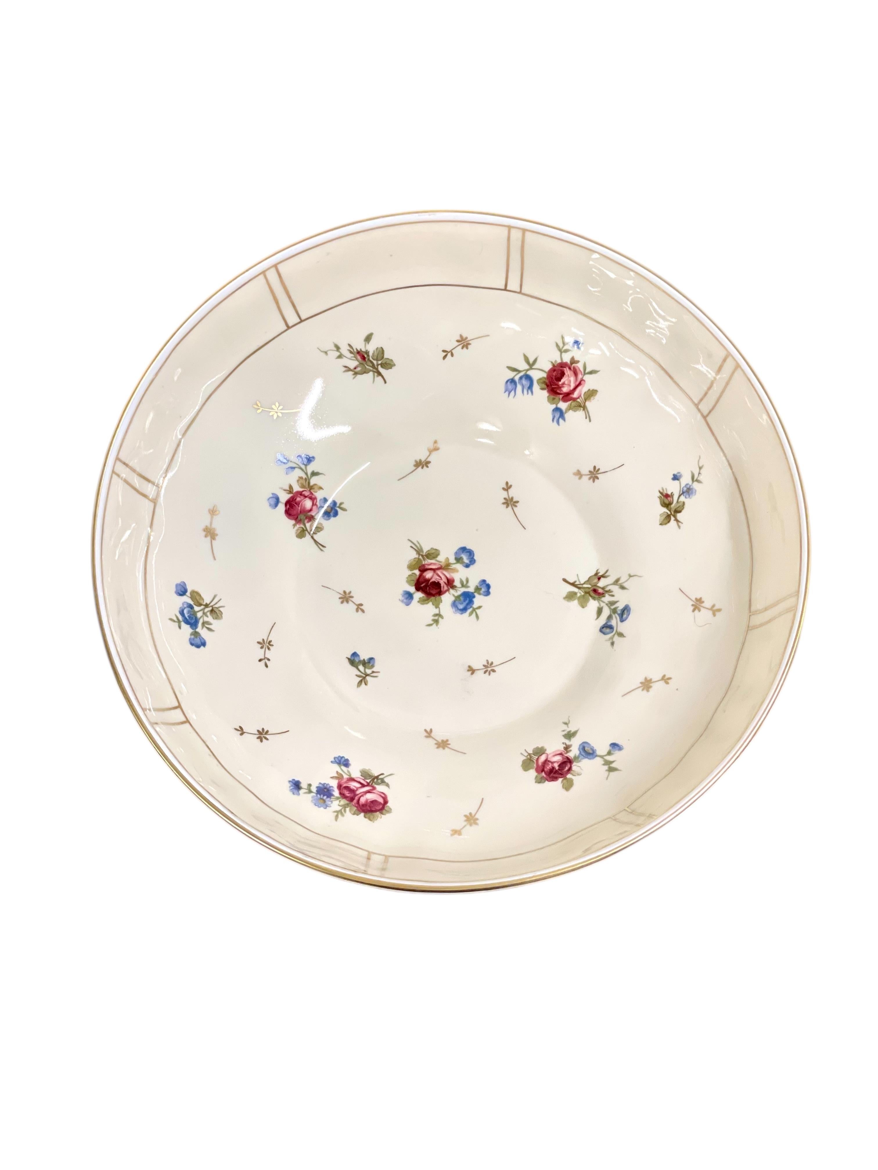 Servizio da tavola di Limoges Bernardaud 62 pezzi in maiolica fine in vendita 6