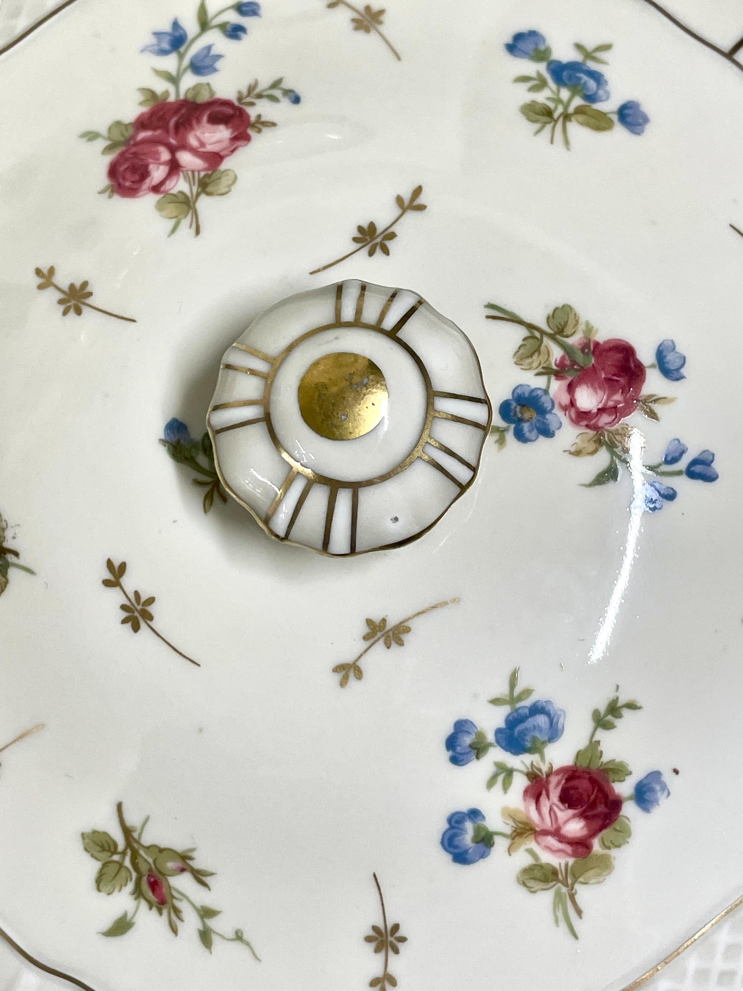 Servizio da tavola di Limoges Bernardaud 62 pezzi in maiolica fine in vendita 3