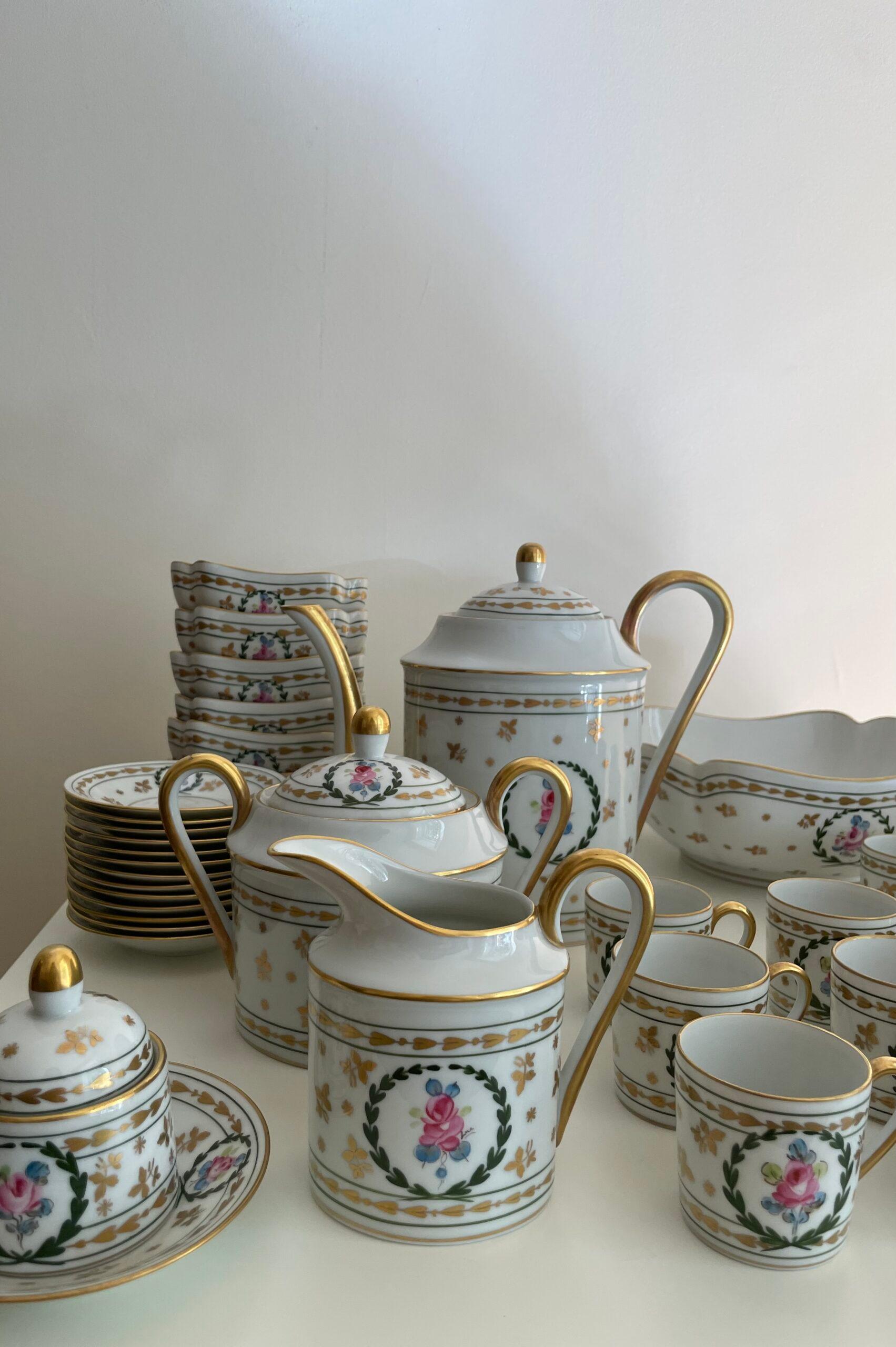 Limoges Kaffee-Service (Französisch) im Angebot