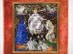 Limoges enamel plaque depicting the Last Judgment, France, mid-16th century