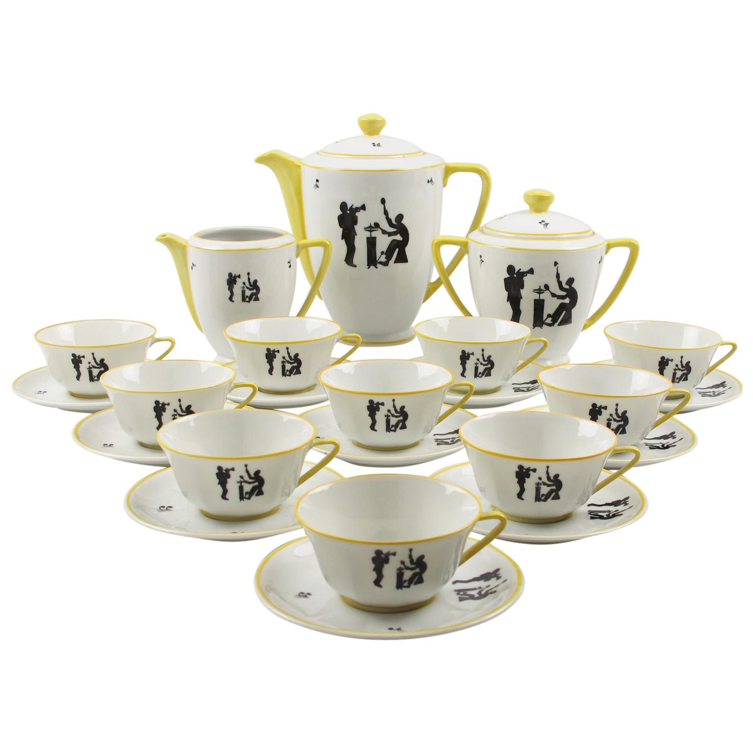 Arne Jacobsen Coffee and Tea Set For Sale at 1stDibs