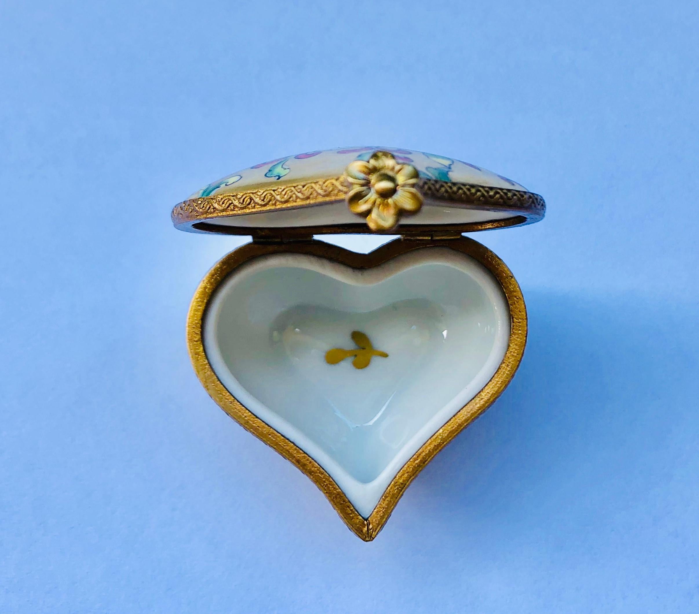 limoges heart boxes