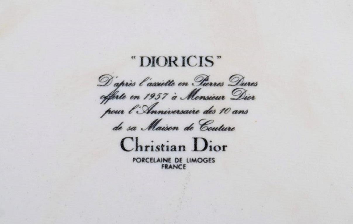 Hand-Painted Limoges, France, Christian Dior 