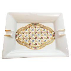 Limoges France Cigar Ashtray Porcelain Dish Catchall