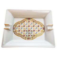 Limoges Francia Posacenere per sigari Piatto in porcellana Catchall