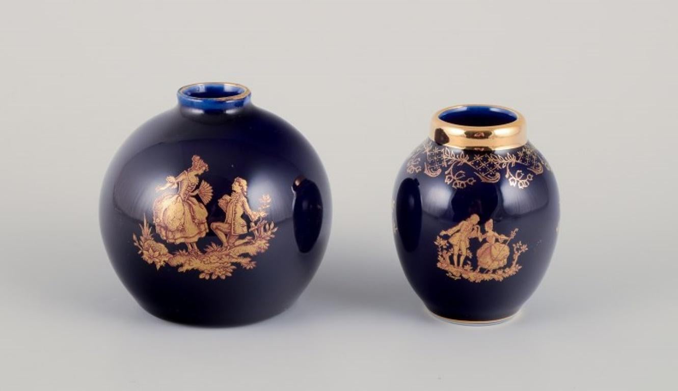 Limoges, France. Five pieces of porcelain. Ca 1970. For Sale 2