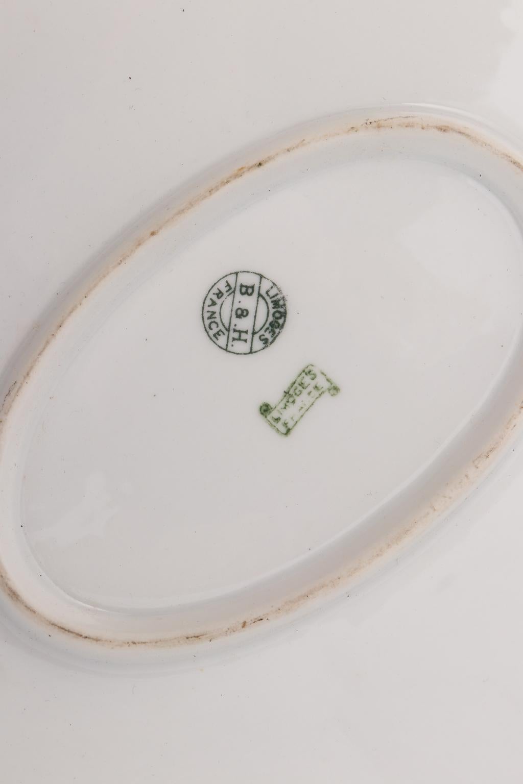 Limoges Francia Gamebird Set di 13 pezzi in vendita 10