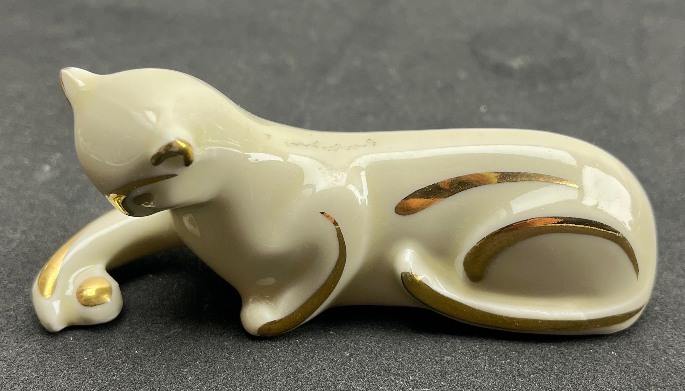 Limoges France Knife Rests, Set of 10 Animal Pieces In Good Condition In Verviers, BE