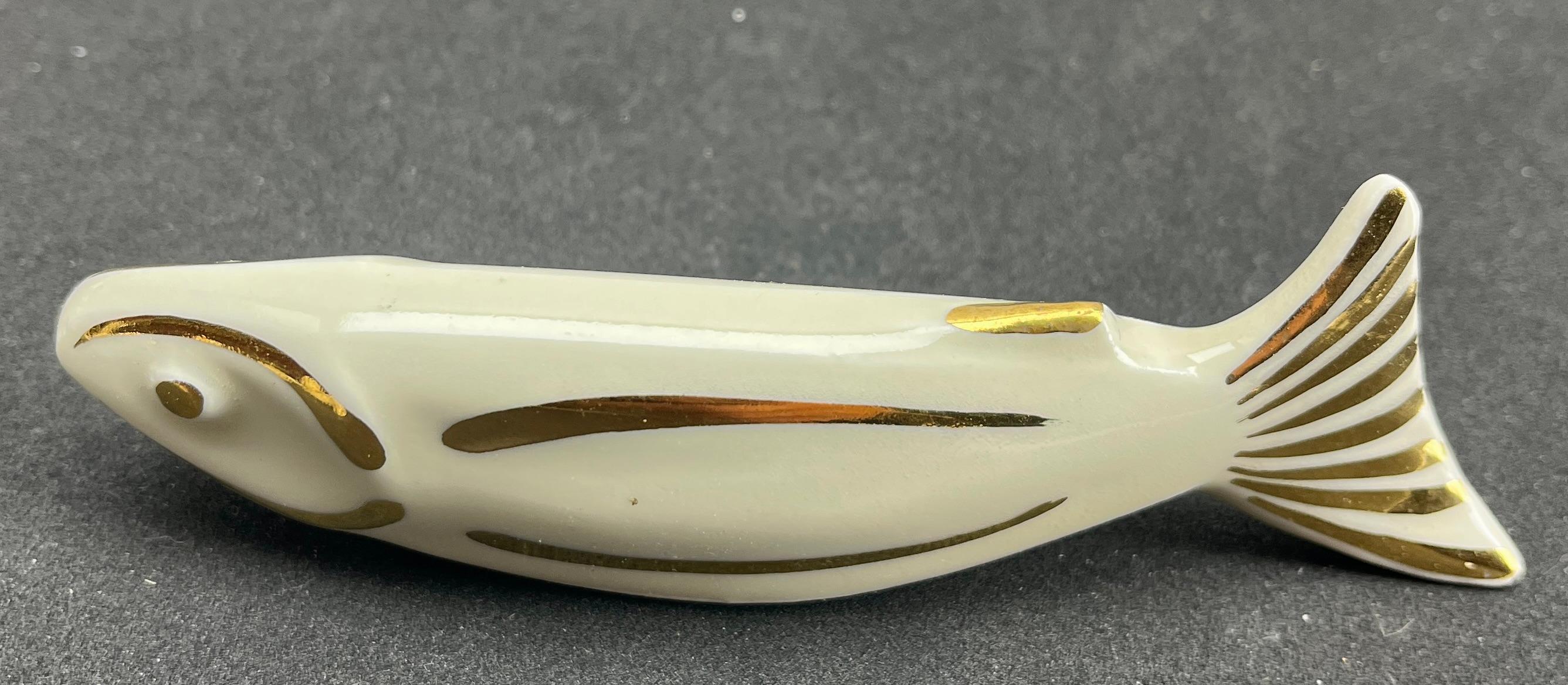 Porcelain Limoges France Knife Rests, Set of 10 Animal Pieces