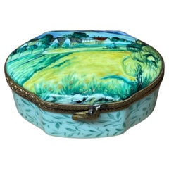 Limoges France Porcelain Trinket Box