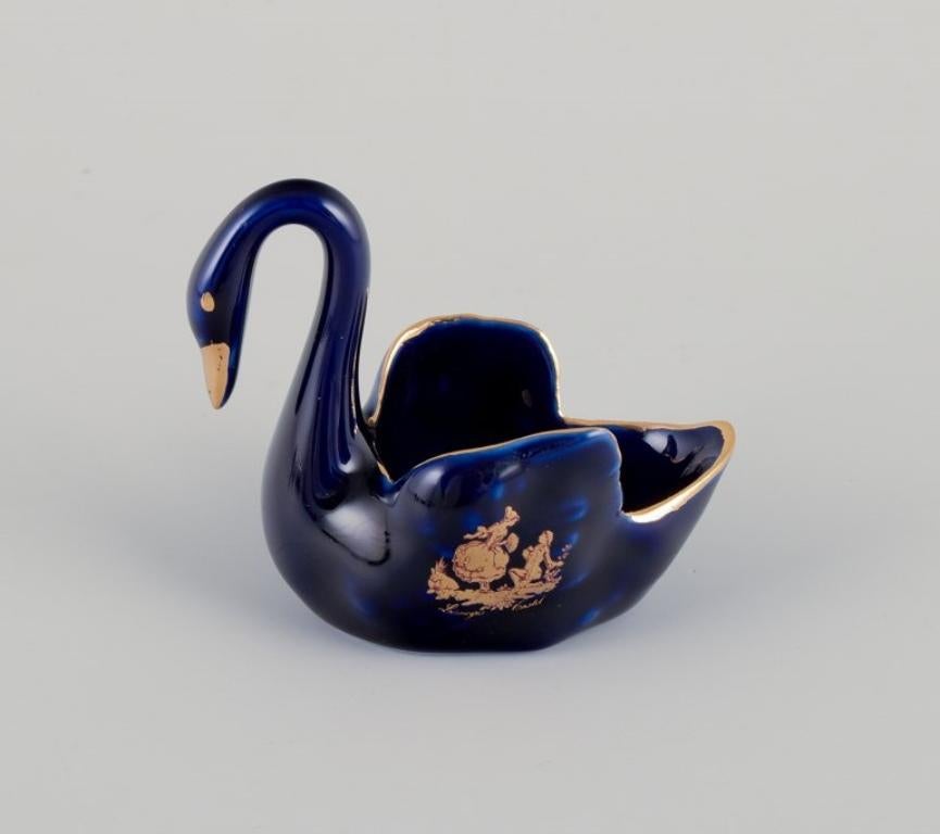 Limoges, Frankreich. Sieben Miniatur-Tiere aus Porzellan. Ca. 1970 im Zustand „Hervorragend“ im Angebot in København, Copenhagen