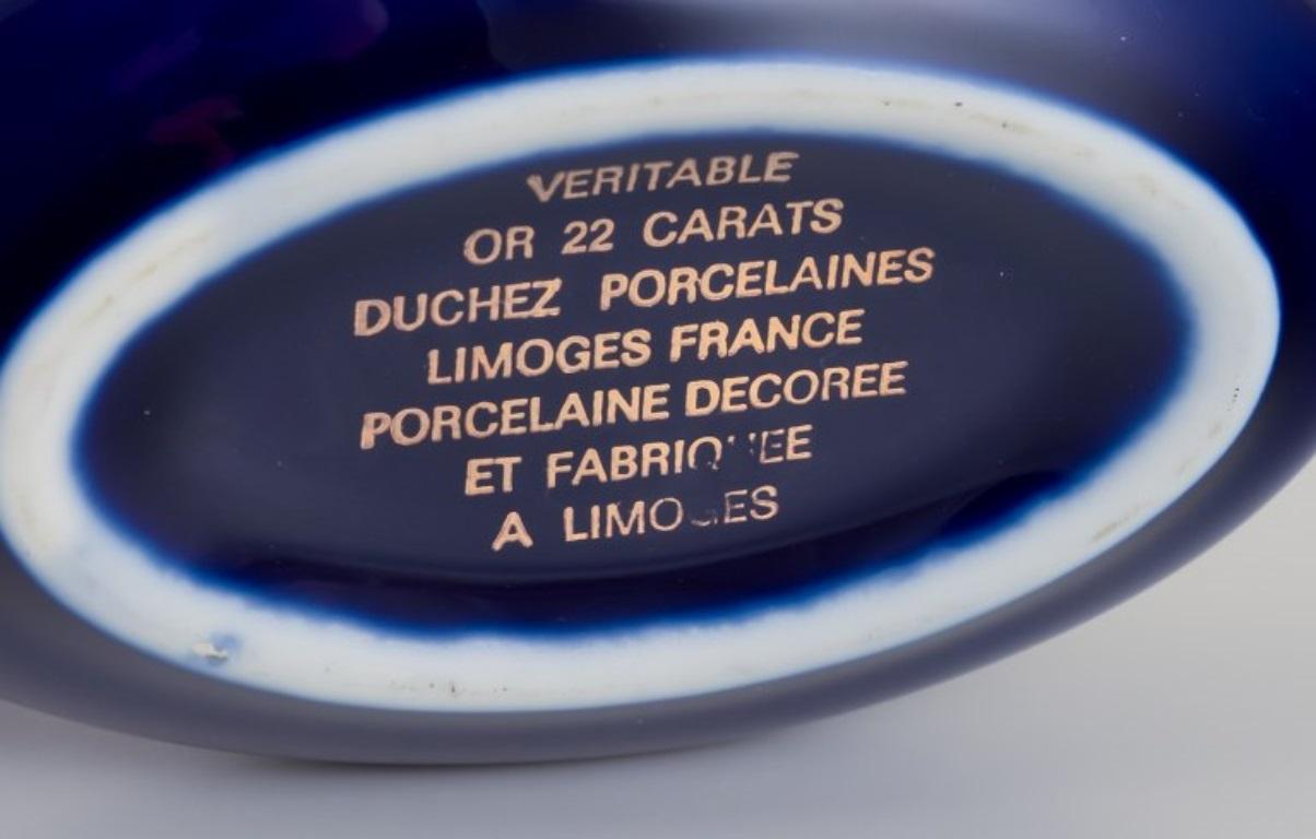 Limoges, Francia. Tres cajas / tarros con tapa en miniatura de porcelana. en venta 1
