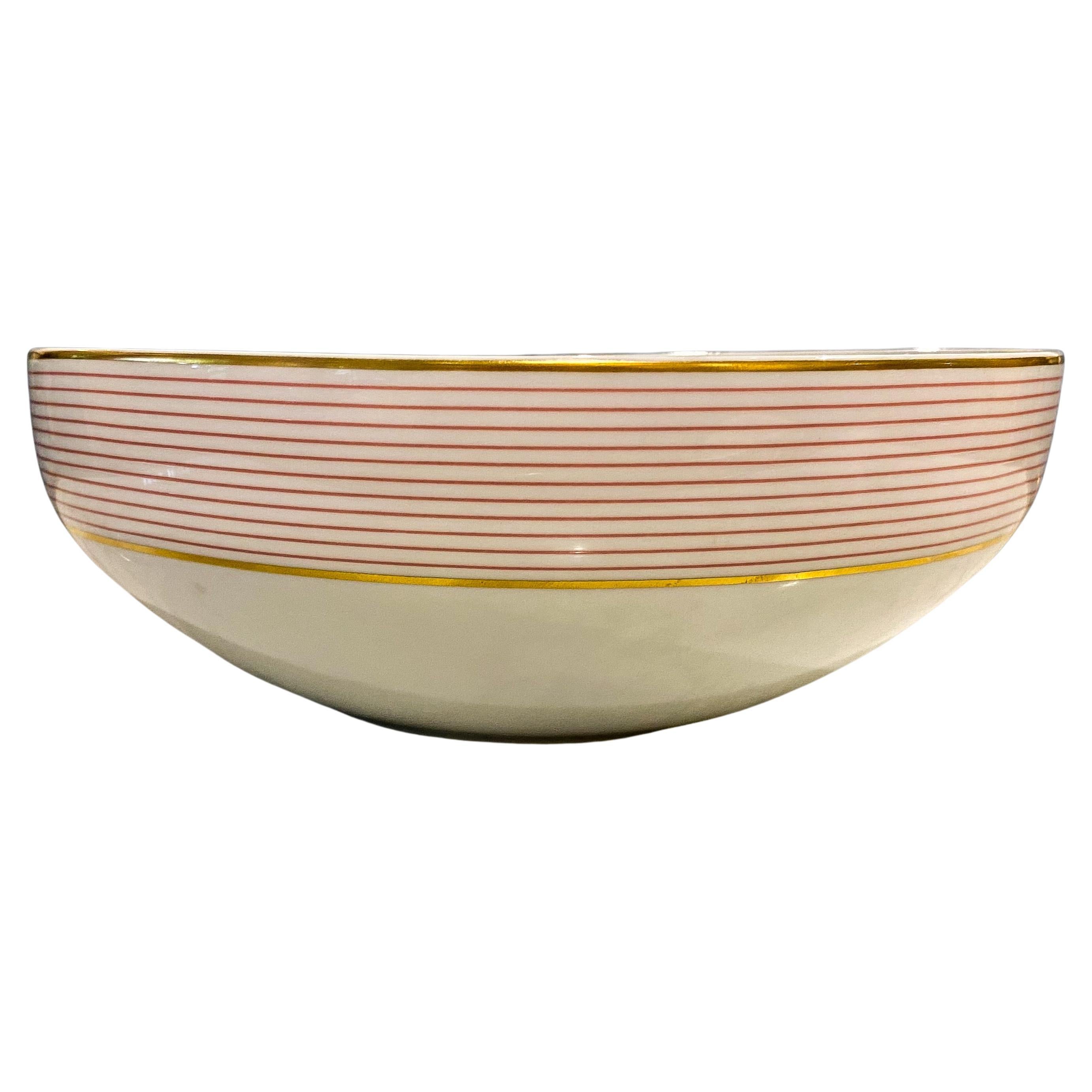 Limoges, Service de table français, 54 pièces, Milles Raies Rose en vente 10