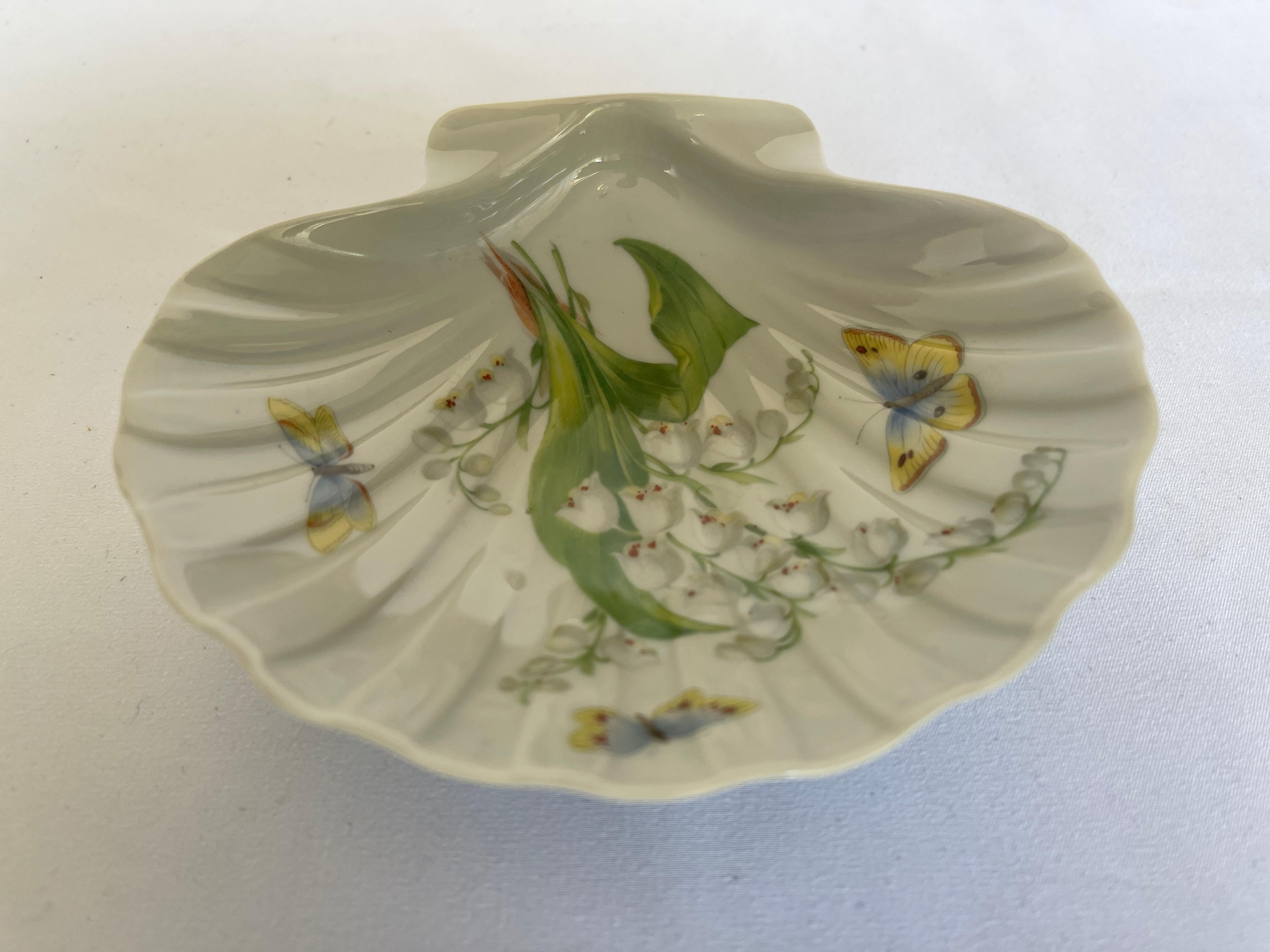 limoges shell dish