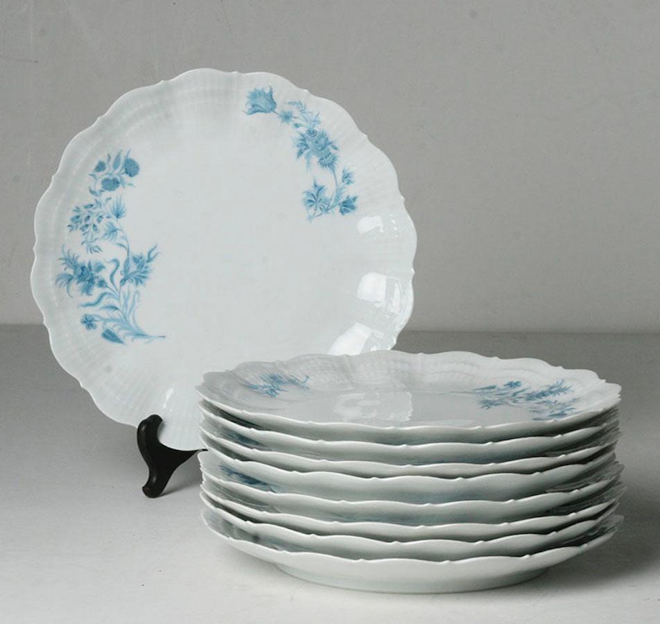Service Giraud de Limoges, porcelaine de France, milieu du 20e siècle 9