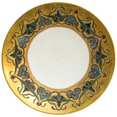 Limoges Hand Painted Plate