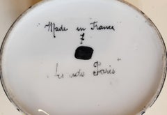 Limoges French Hand Painted Porcelain Powder Box