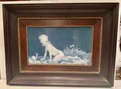 Plaque en porcelaine de Limoges Pate sur Pate