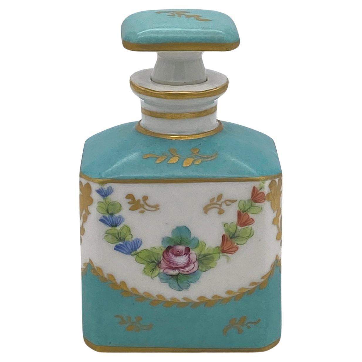Limoges Perfume Bottle with Stopper