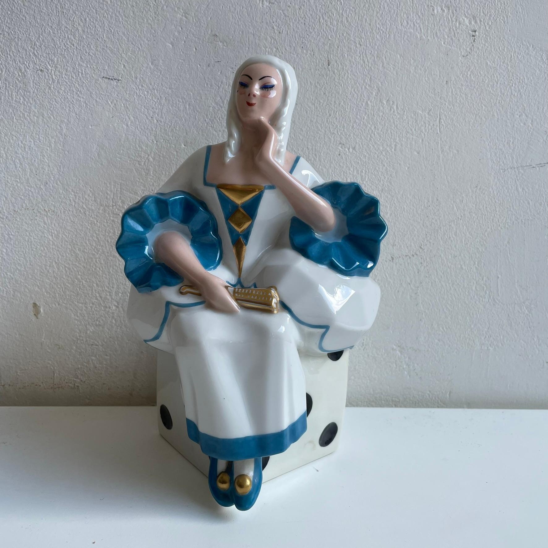 Limoges Parfümlampe Lady Fortune im Angebot 1
