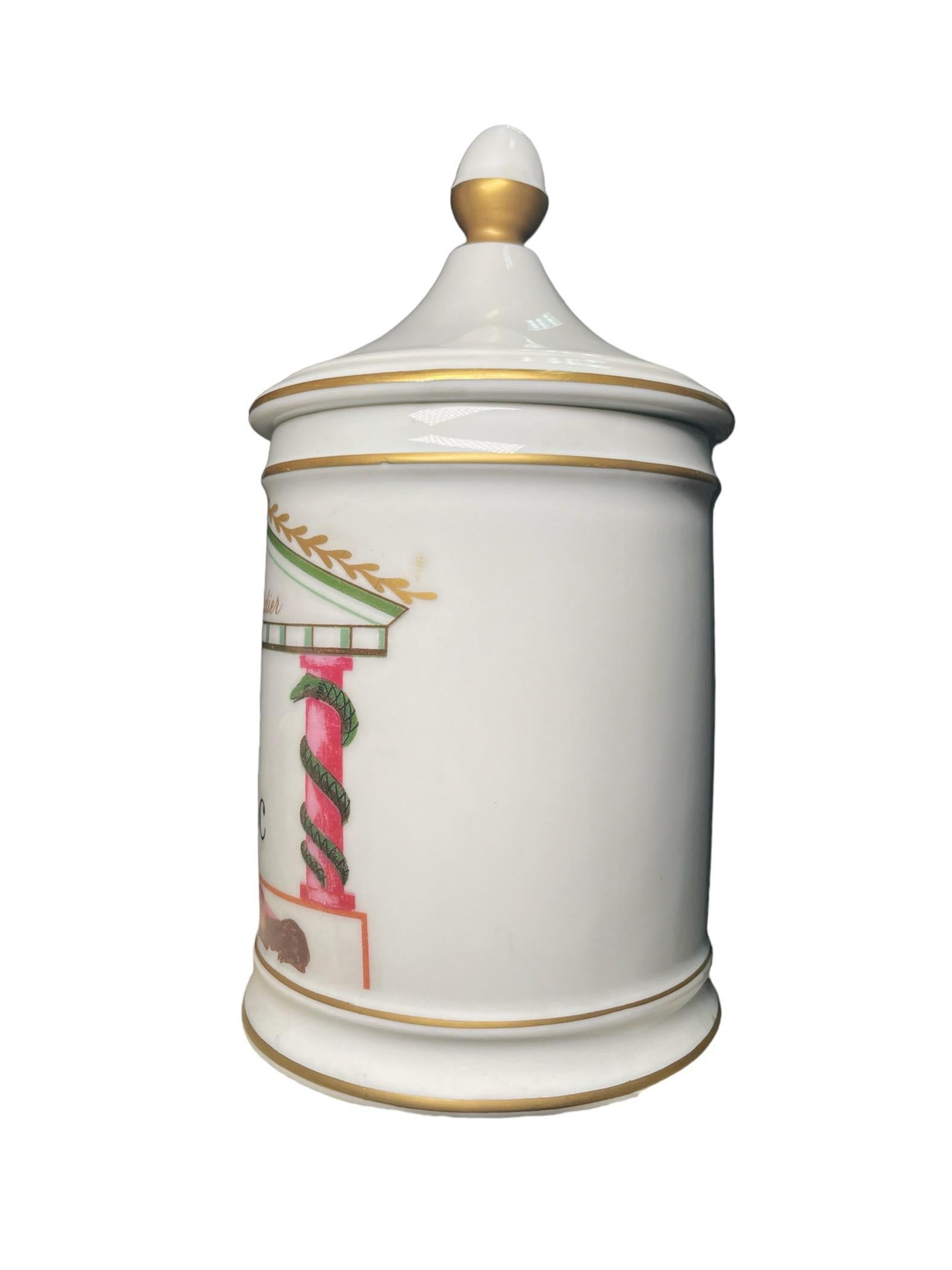 Vaso da farmacia in porcellana di Limoges in vendita 2