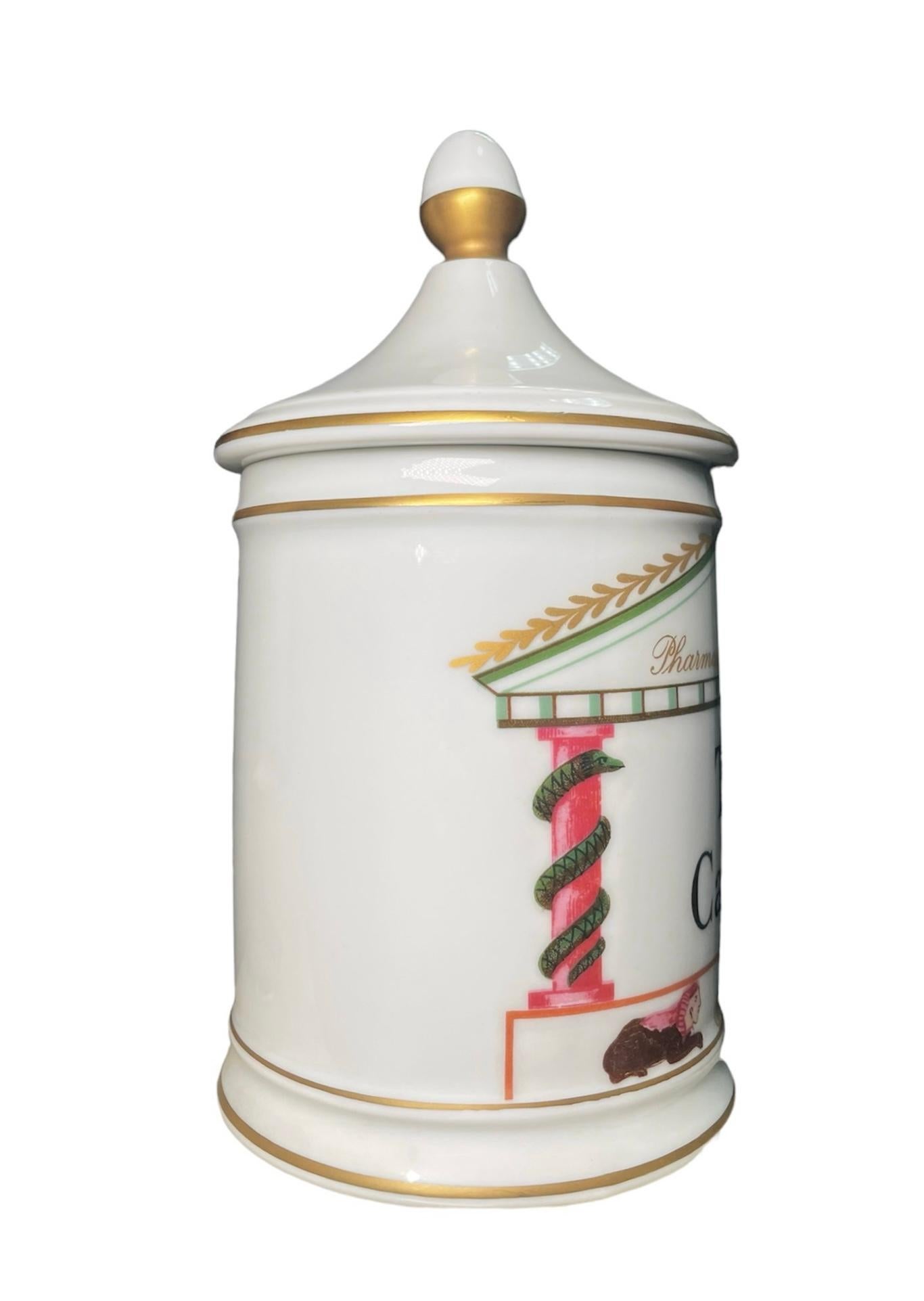 Porcellana Vaso da farmacia in porcellana di Limoges in vendita