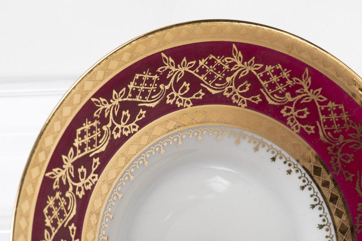 Porcellana Servizio da caffè in porcellana di Limoges della metà del XX secolo in vendita