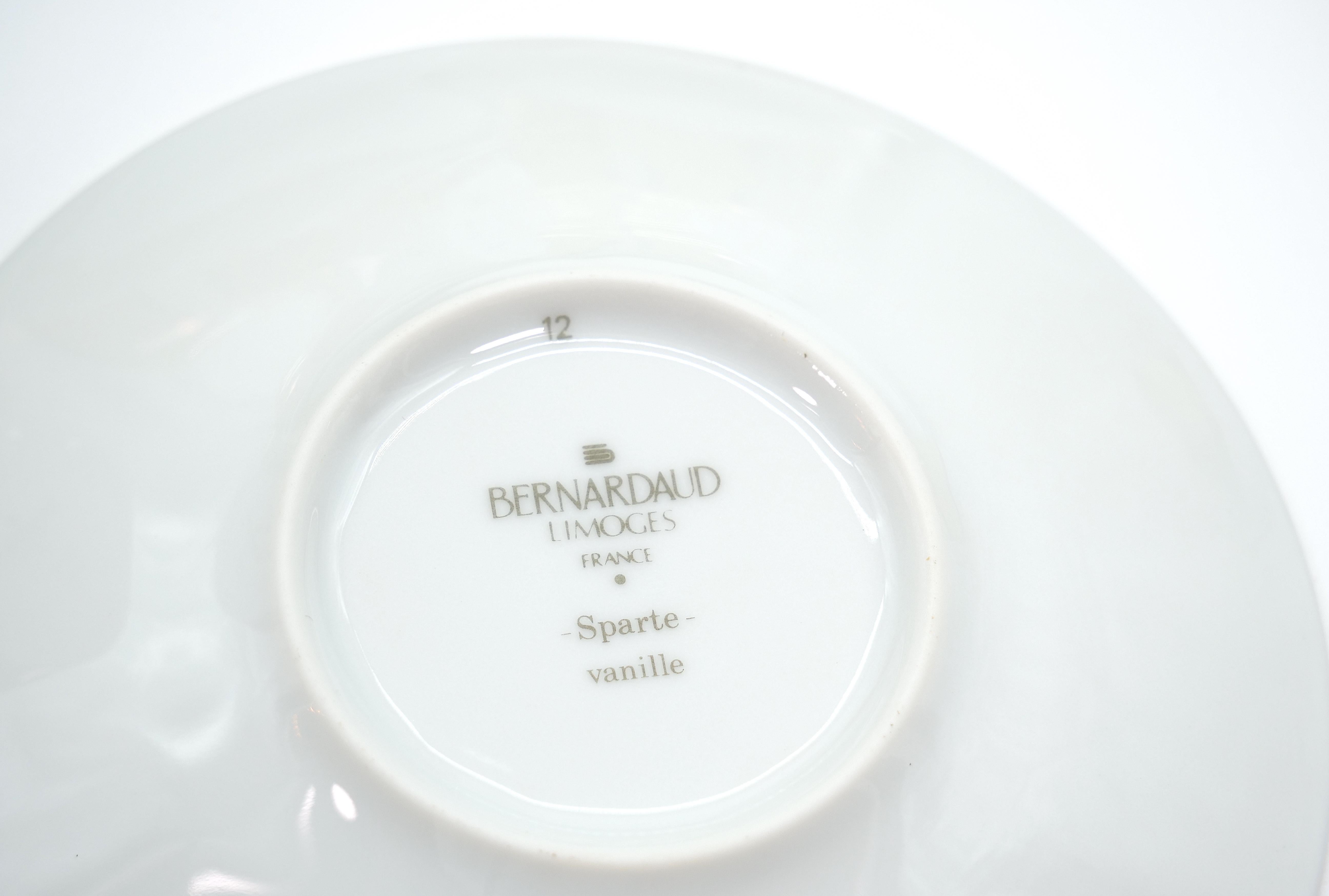 Limoges Porcelain Dinner Service For Ten People 4