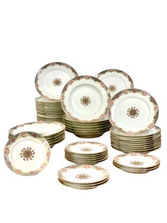 Limoges Porzellan Tafelservice von F. Legrand & Cie - 68 Pieces