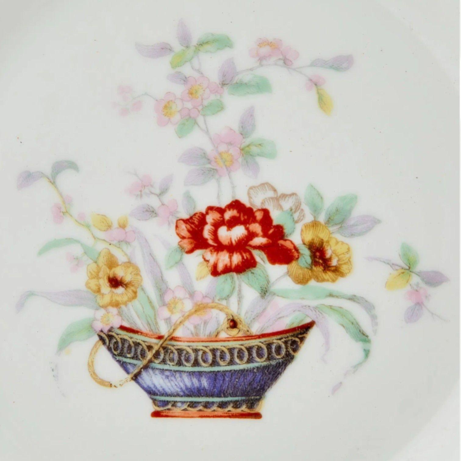 Français Limoges, Porcelaine, Design/One, Douze assiettes à dîner Haviland, Paris, C.I.C. en vente