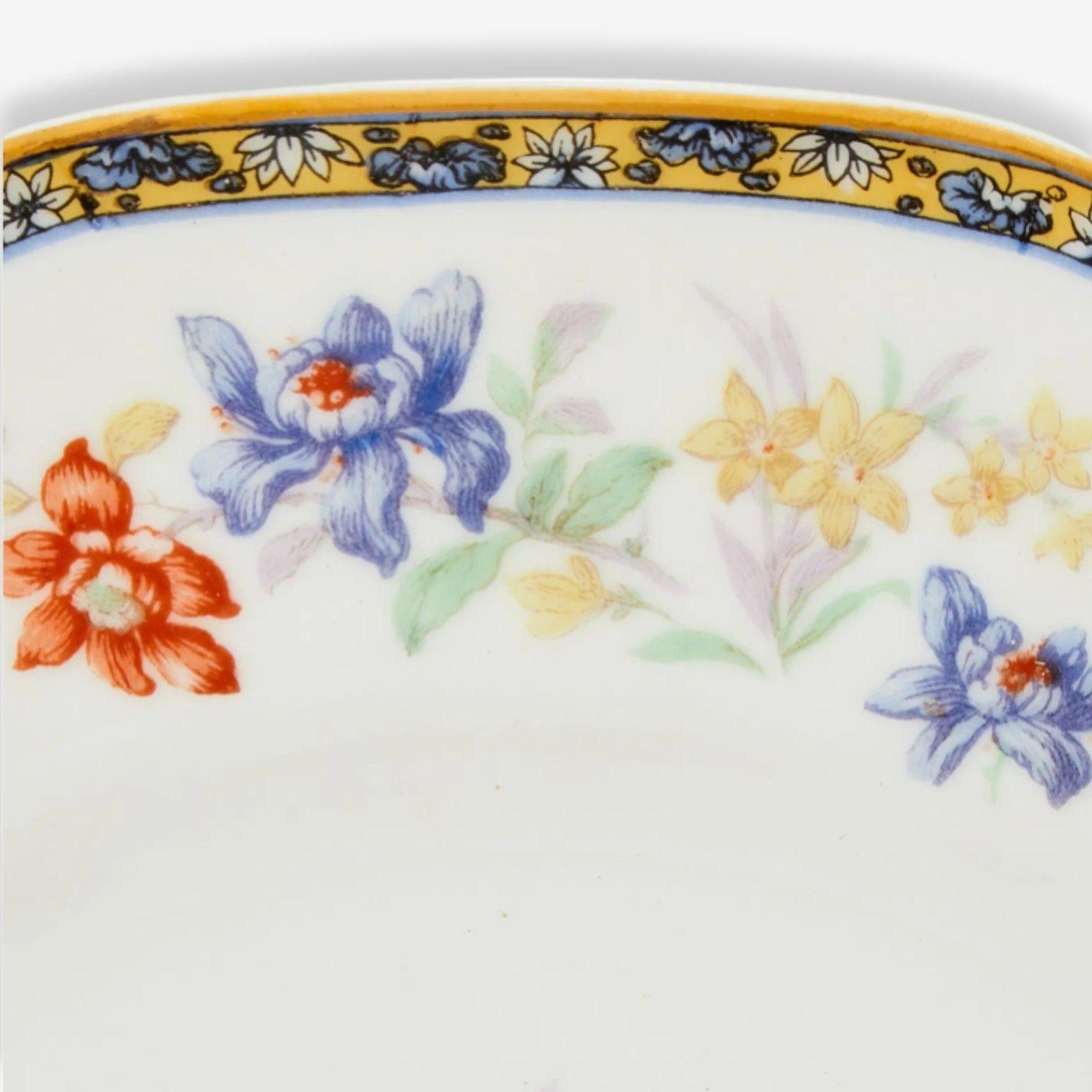 Limoges, Porcelaine, Design/One, Douze assiettes à dîner Haviland, Paris, C.I.C. Bon état - En vente à Manhasset, NY