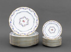 Limoges Porcelain Tableware, 18 Pcs.
