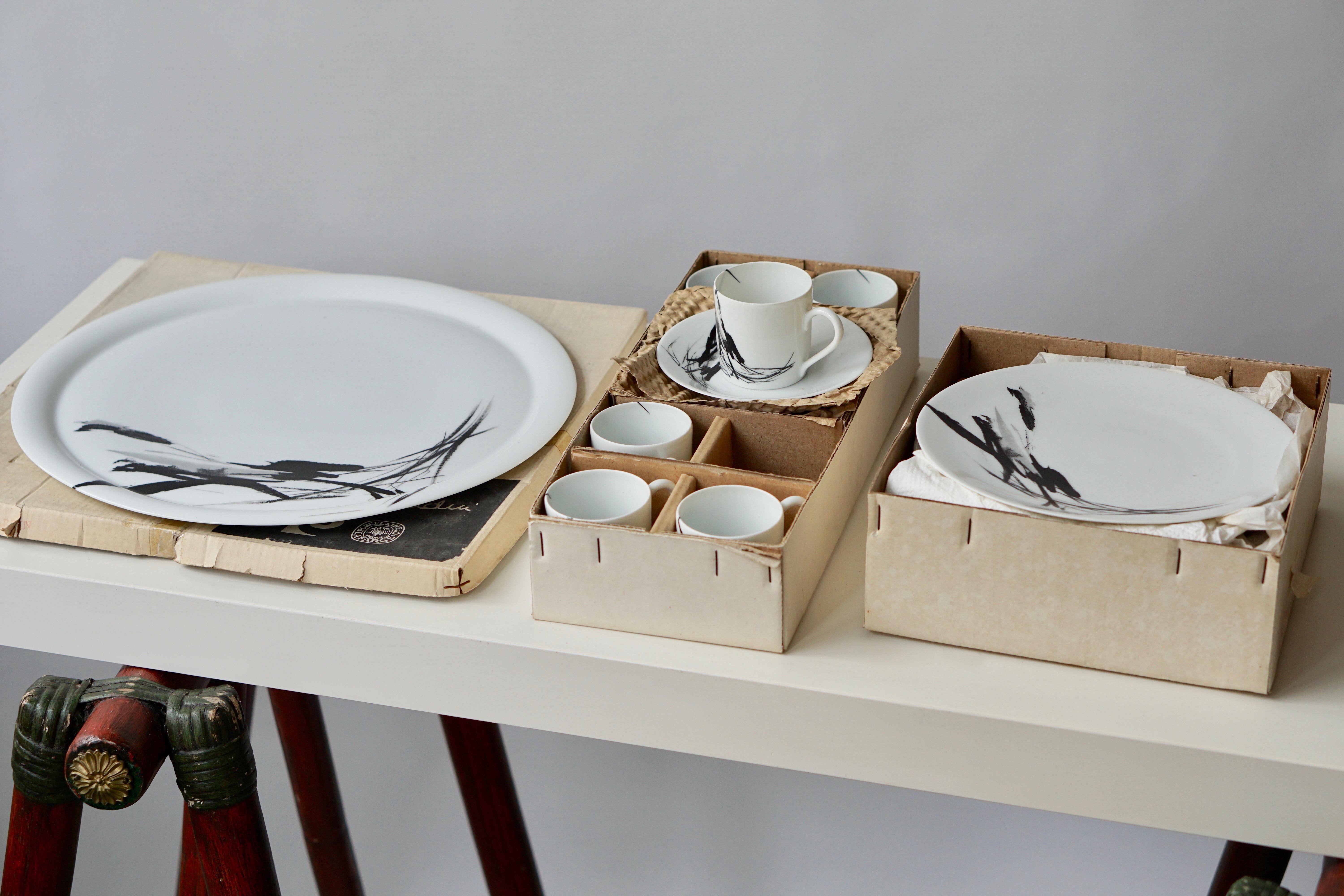 Limoges-Porzellan-Tee- und Kaffeeservice von Pierre Cardin 1