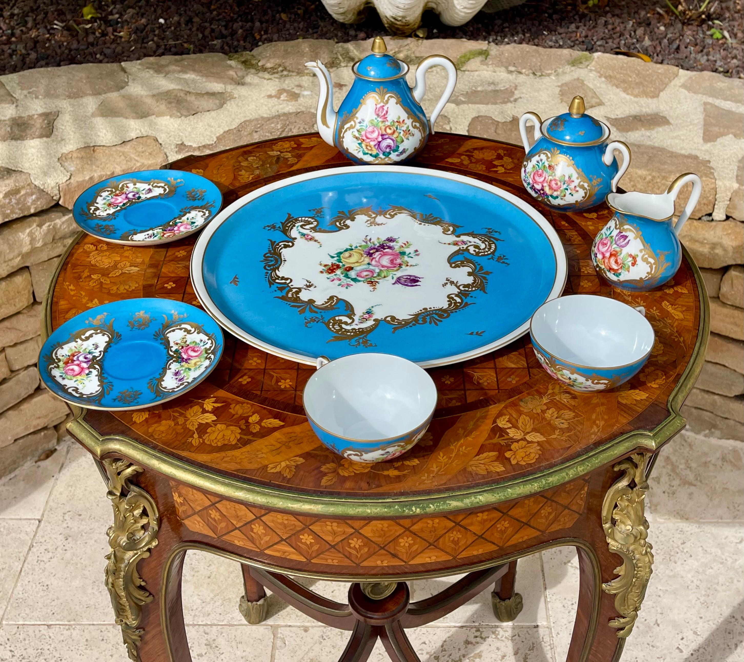 Limoges - Porcelain Tea/coffee Service For Sale 10