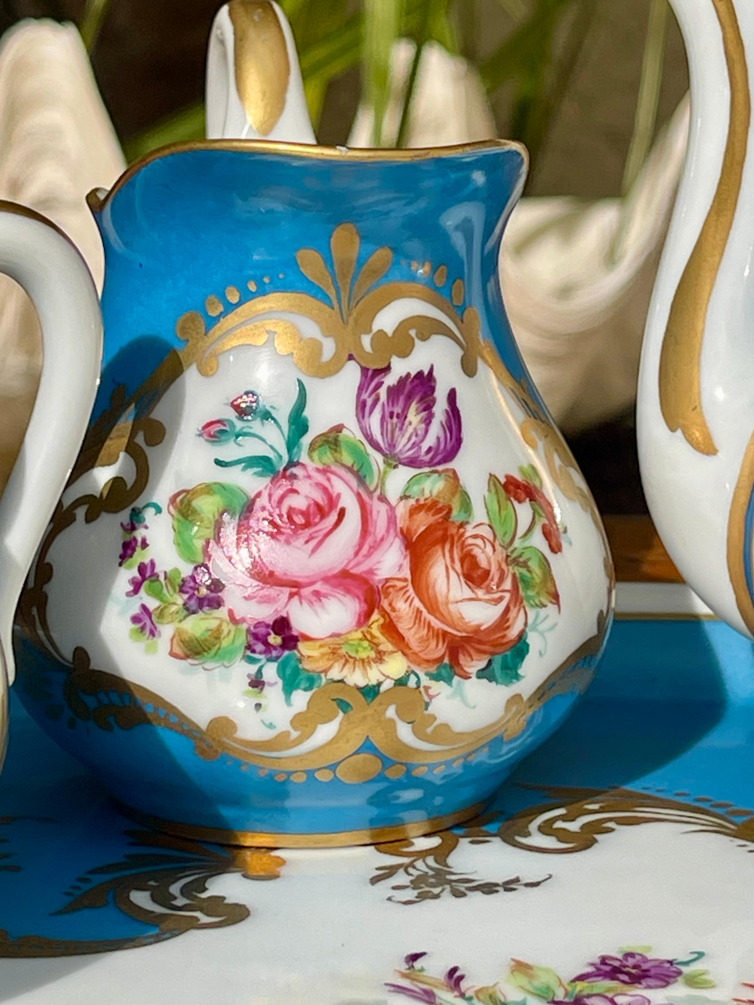 Limoges - Porcelain Tea/coffee Service For Sale 1