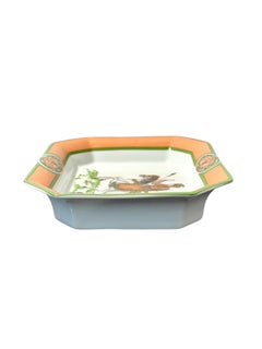 Bandeja de porcelana de Limoges de Philippe Deshoulieres 'Sophie d'E'