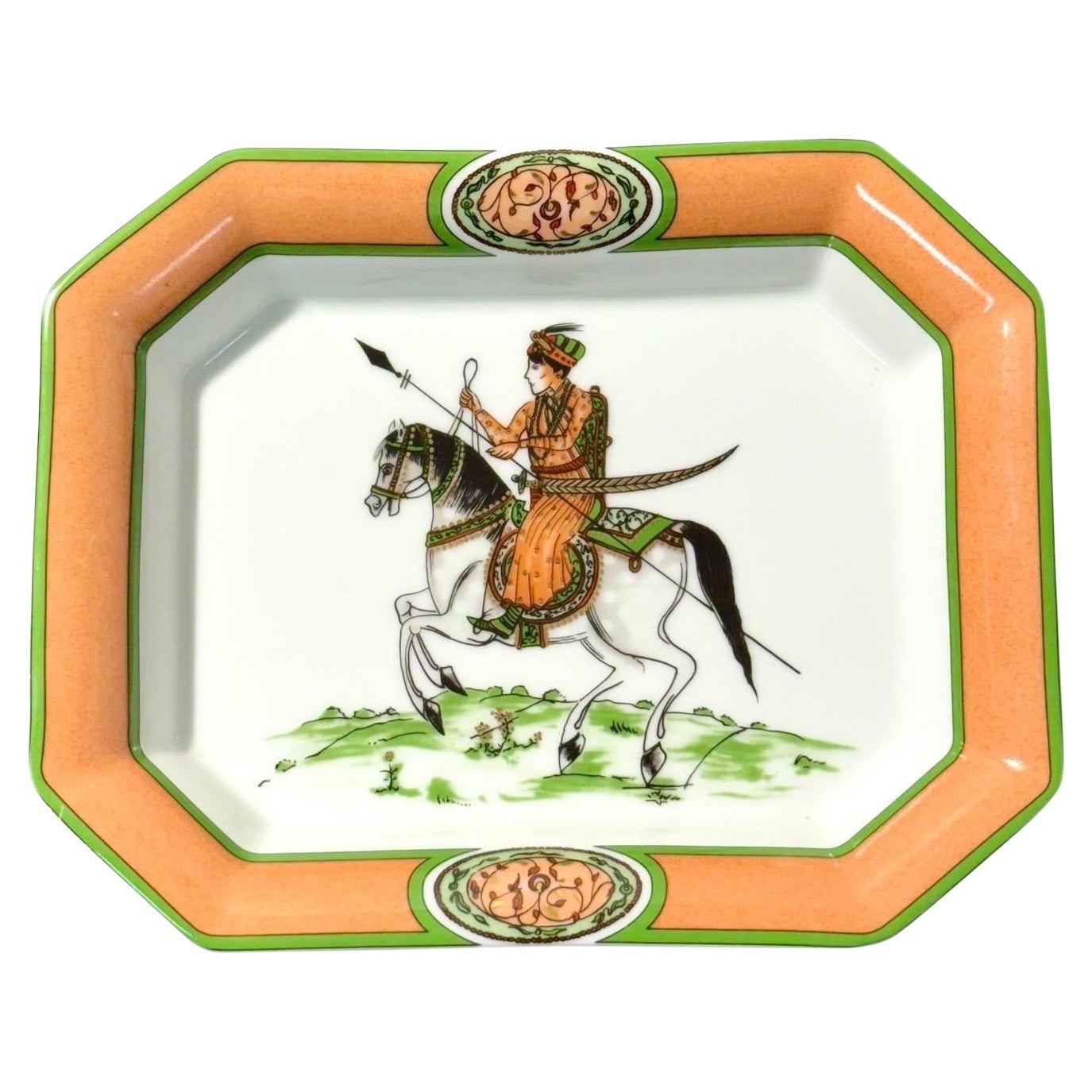 Limoges Porzellantablett von Philippe Deshoulieres 
Sophie d
E
