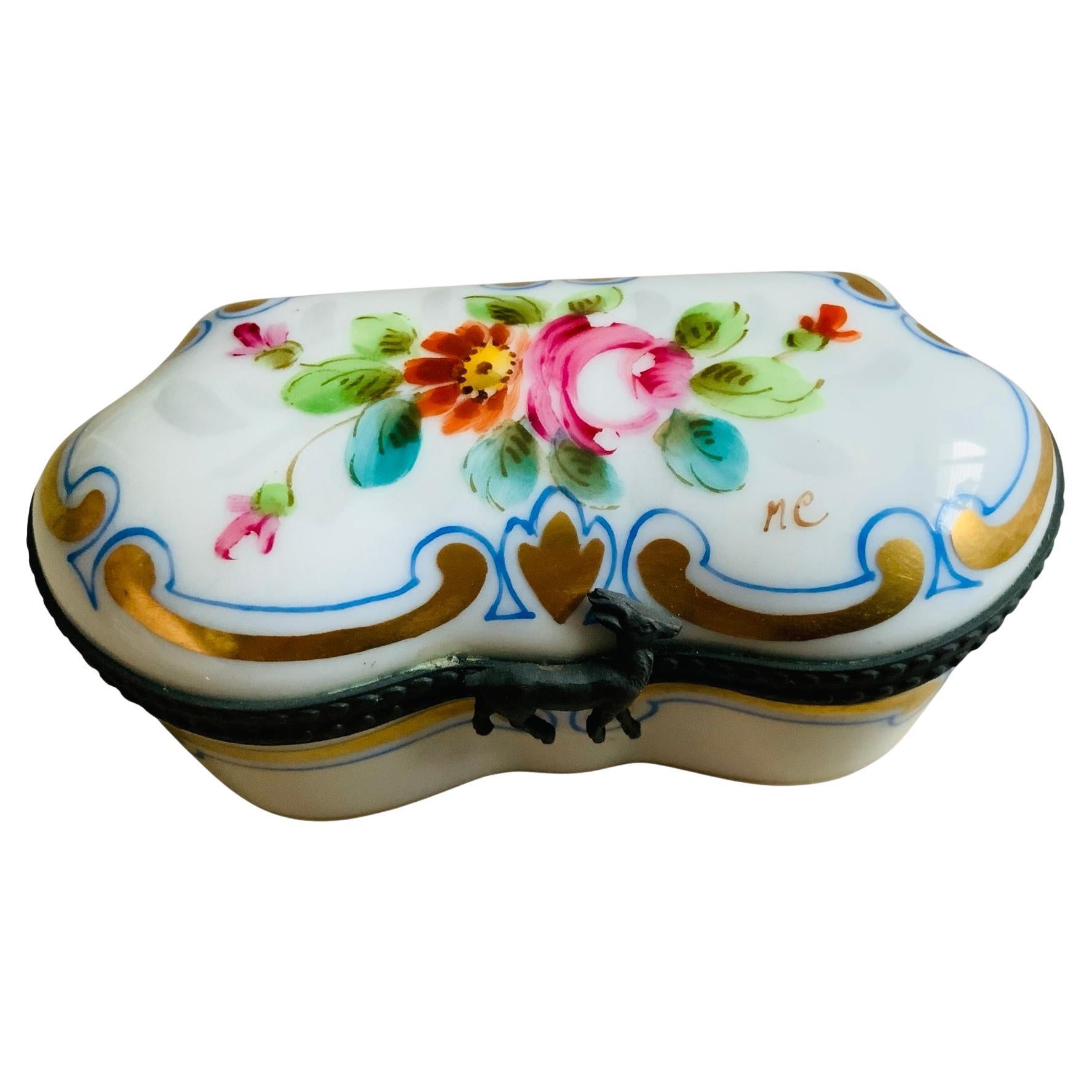 Limoges Porcelain Trinket box