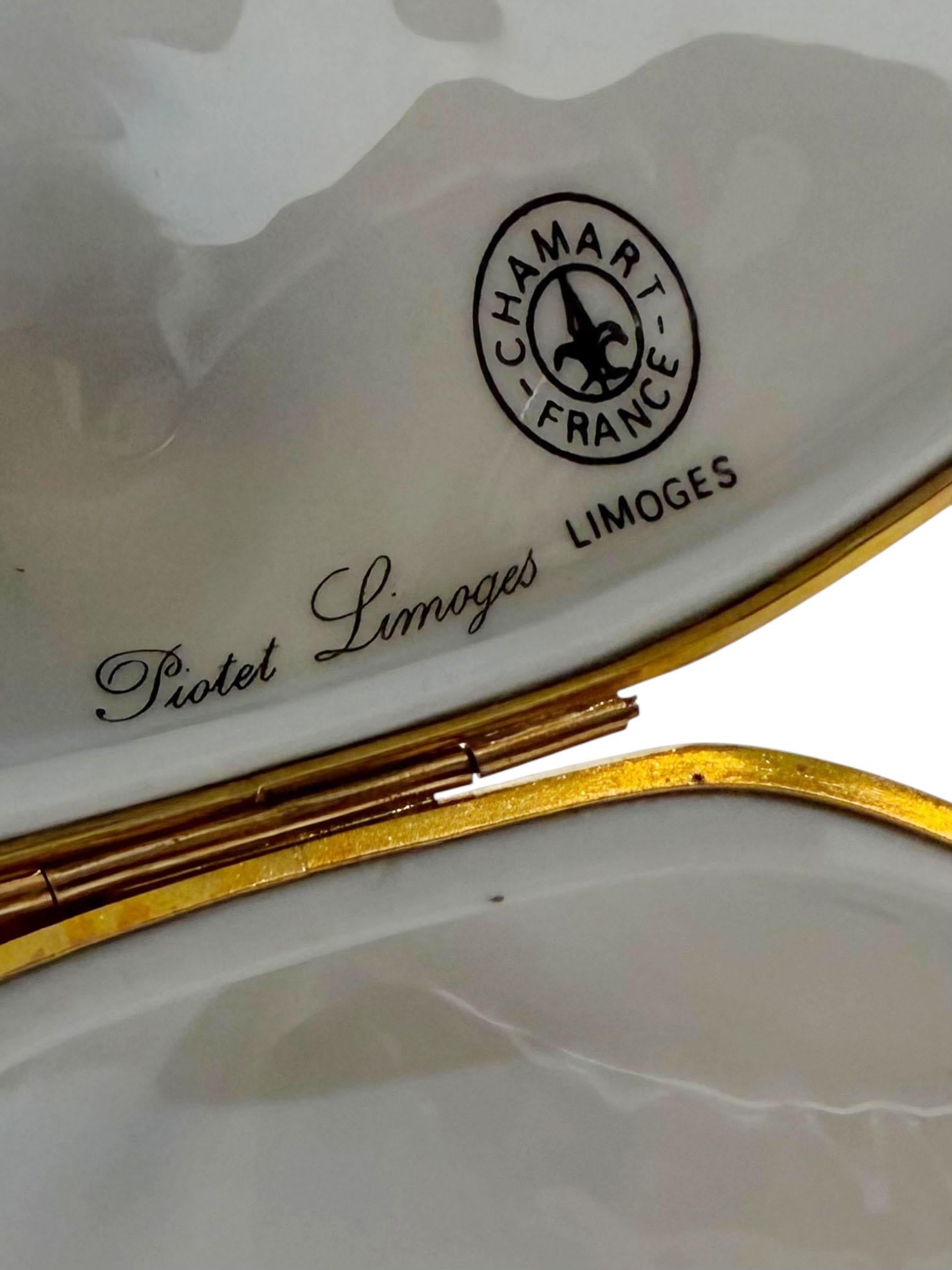 Limoges Shell Box For Sale 4