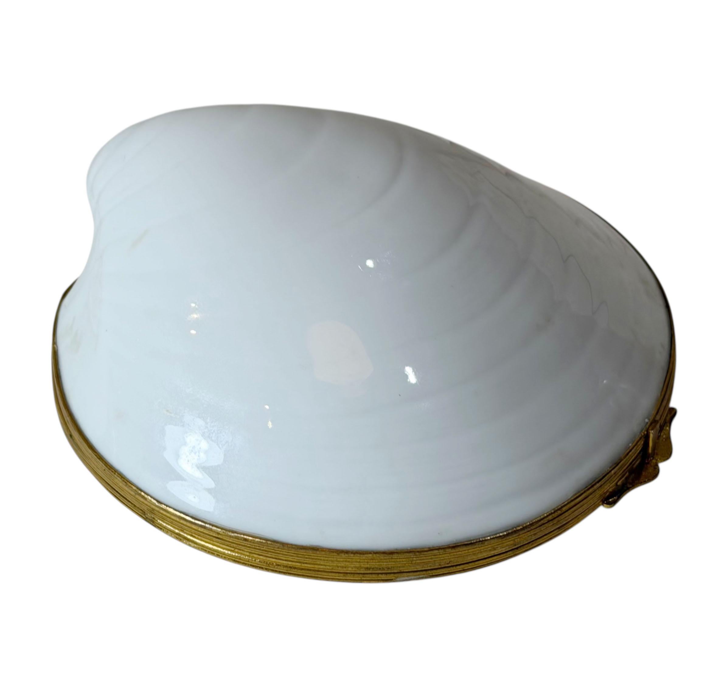 Limoges Shell Box For Sale 1