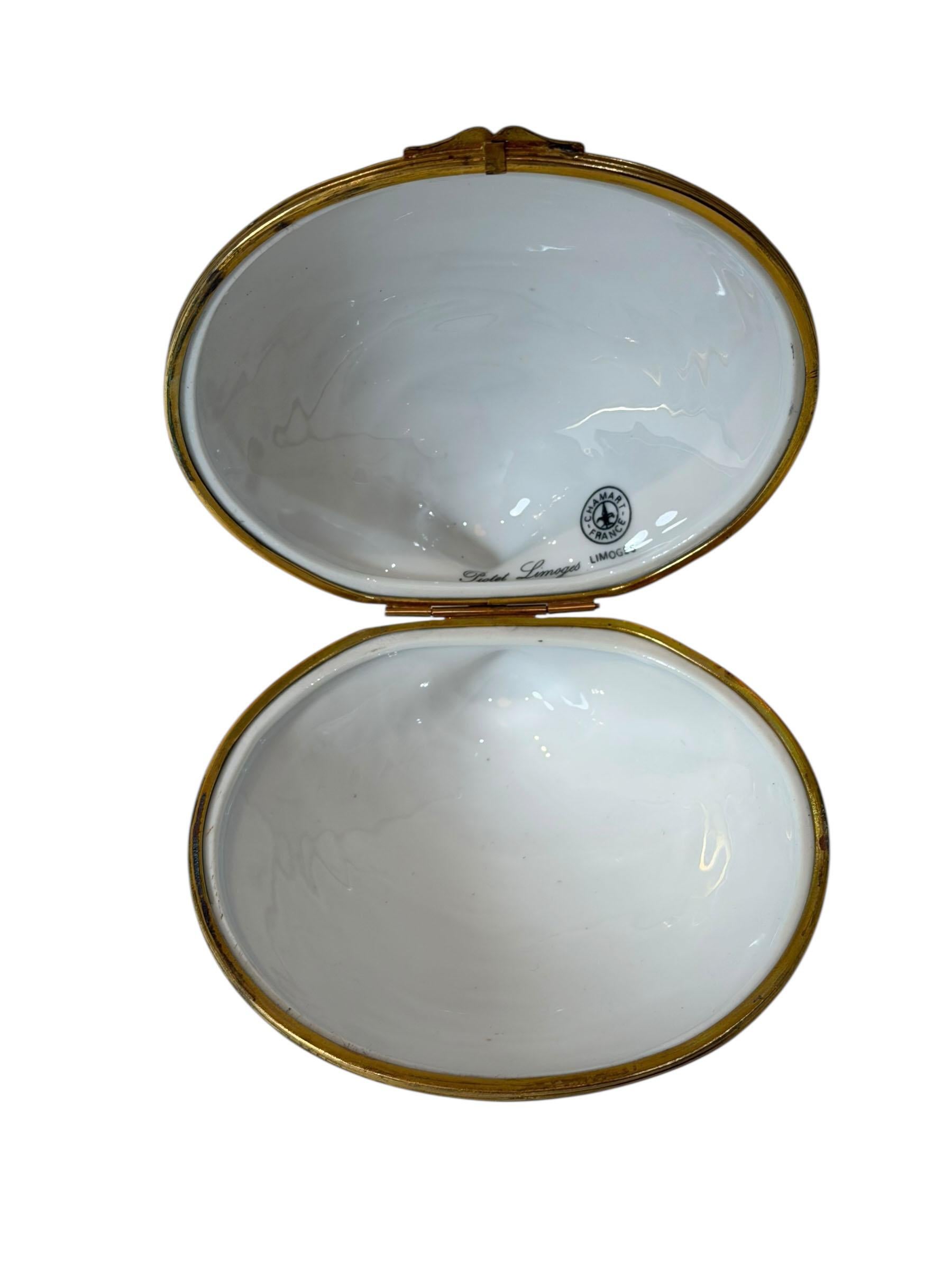 Limoges Shell Box For Sale 2