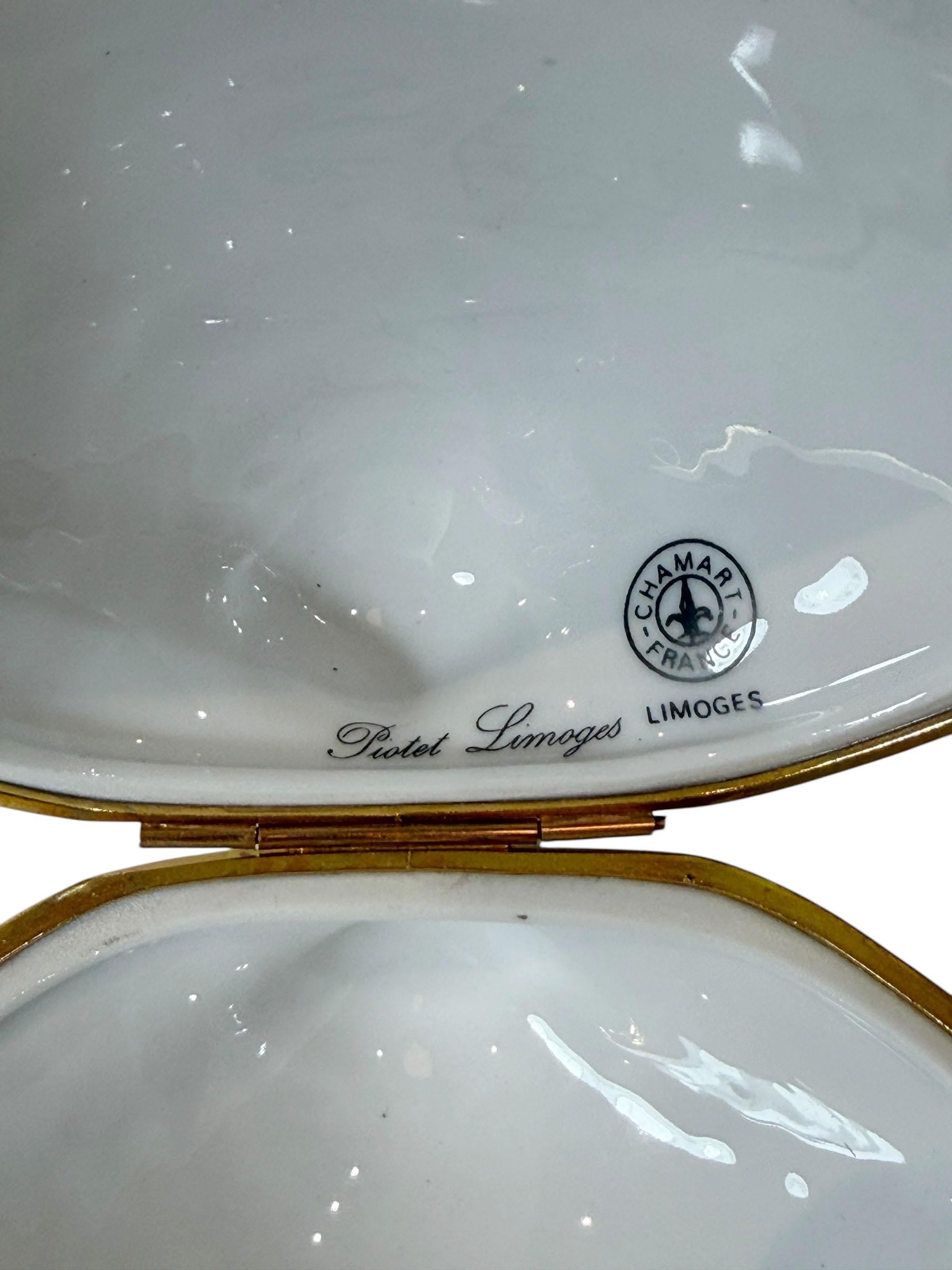 Limoges Shell Box For Sale 3