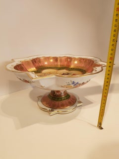 Limoges Star Shaped Hand Painted Centerpiece