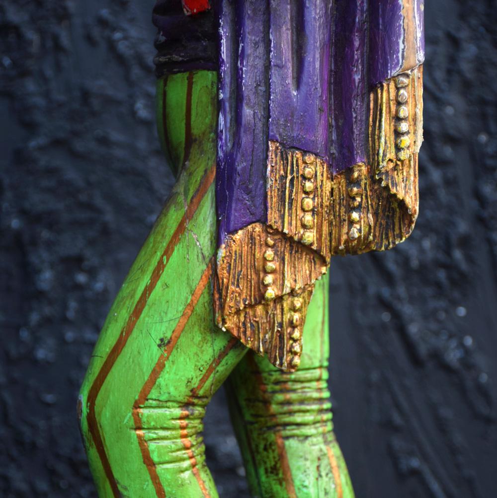 Folk Art Limonaire Organ Figure, circa 1880