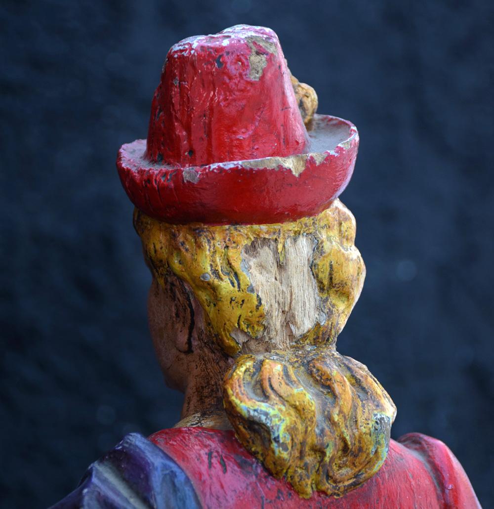 Carved Limonaire Organ Figure, circa 1880